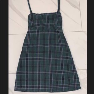 ⋆ urban outfitters plaid mini dress ⋆